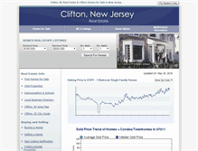 Tablet Screenshot of clifton-passaiccounty-newjersey.com